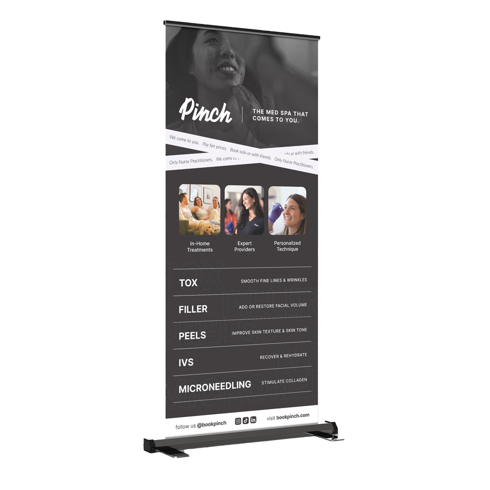 Pinch Pull Up Banner